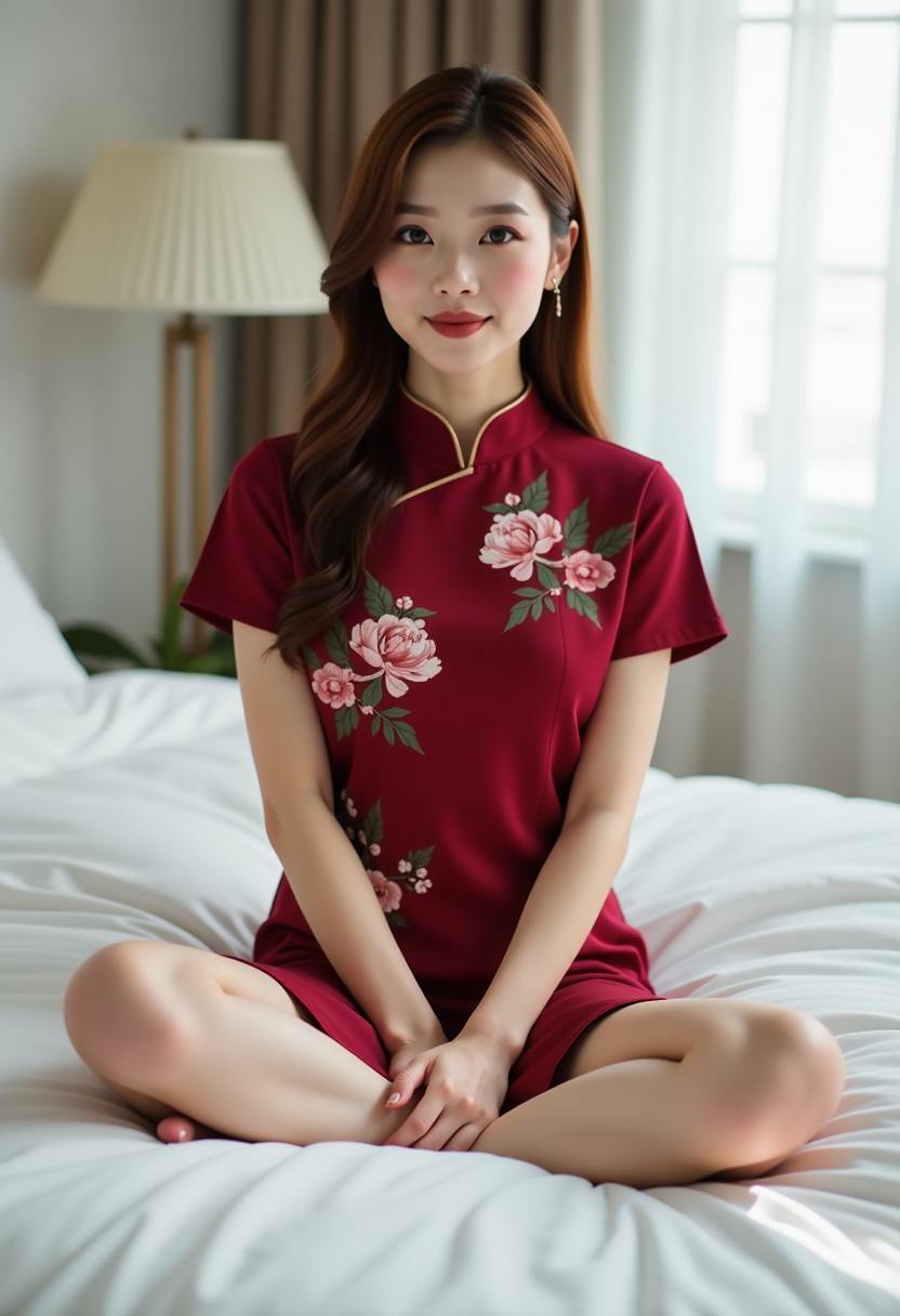 半夜推门看见妈妈与爷爷对坐的走廊